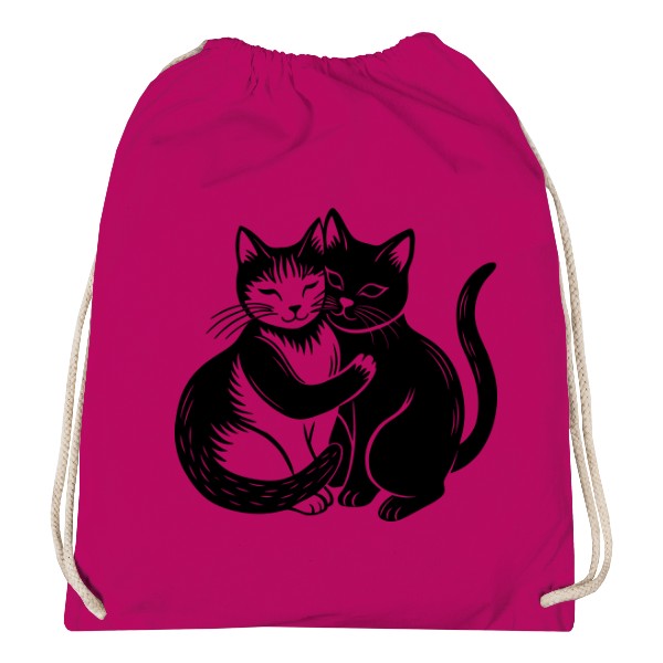 Vak na záda s potiskem Kočičky