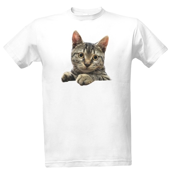 Tričko s potiskem Tričko s motivem kočky