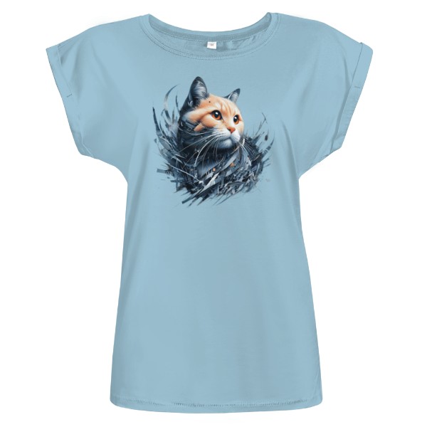 Tričko s potiskem Kočka