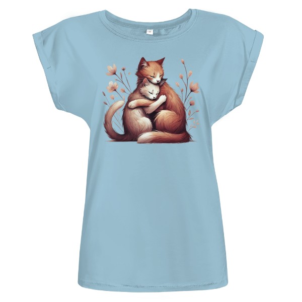 Tričko s potiskem Kočky