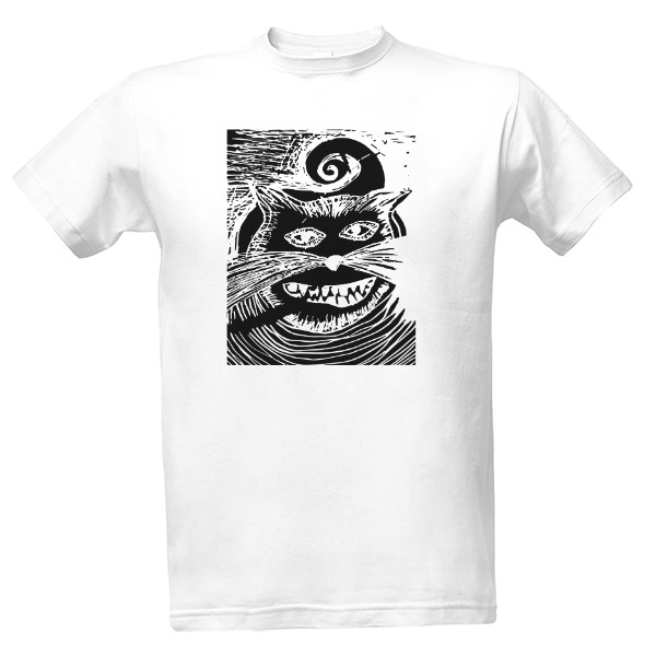 Tričko s potlačou kocour