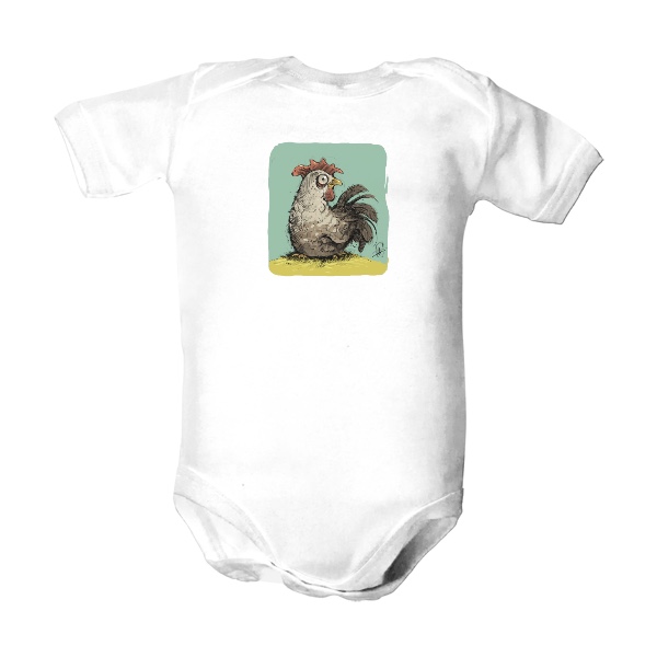 Dětské body  s potiskem Kohoutek (Dětské)