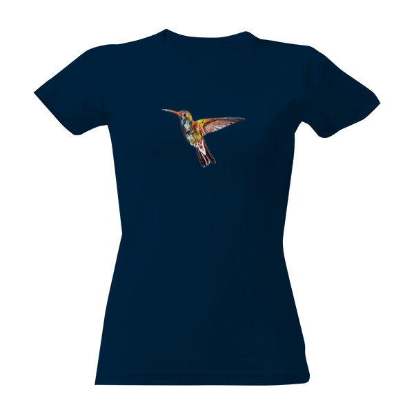 Tričko s potiskem Kolibřík