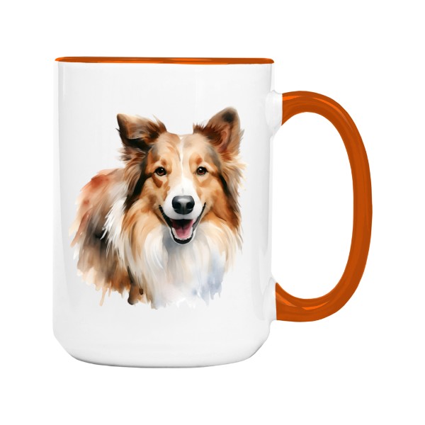 Hrnek velký barevný s potiskem Kolie 2