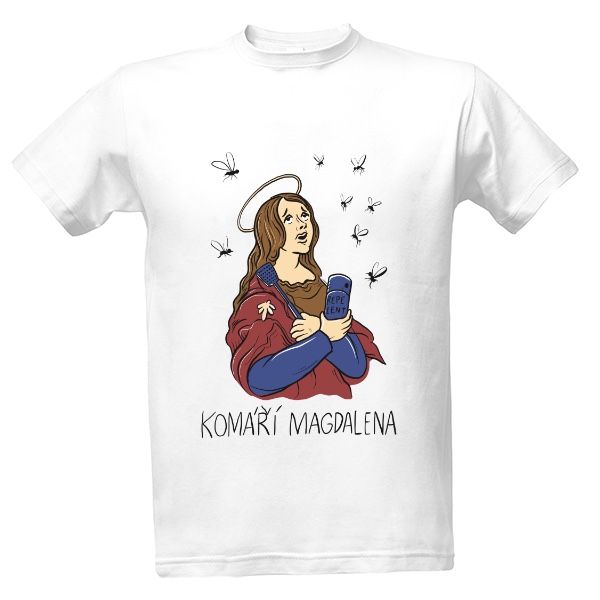 Tričko s potiskem Komáří