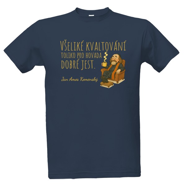 Tričko s potiskem Komenský