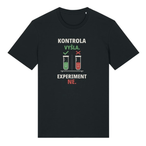 Tričko s potlačou Kontrola vyšla. Experiment nie.