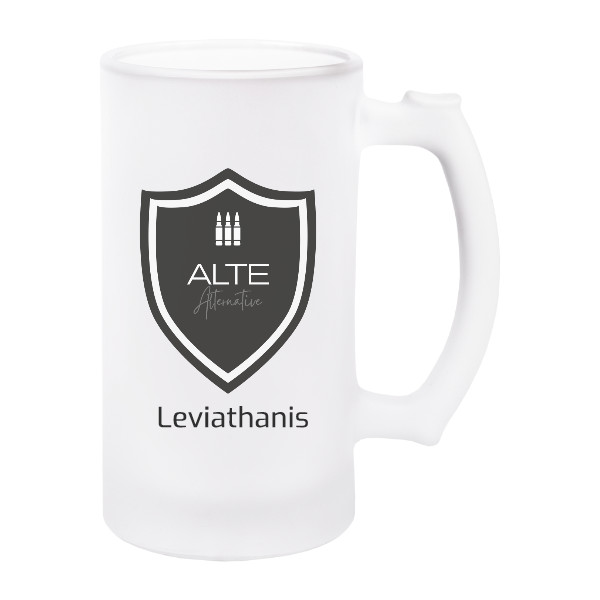 Matte Glass Beer Pint s potiskem Nový produkt