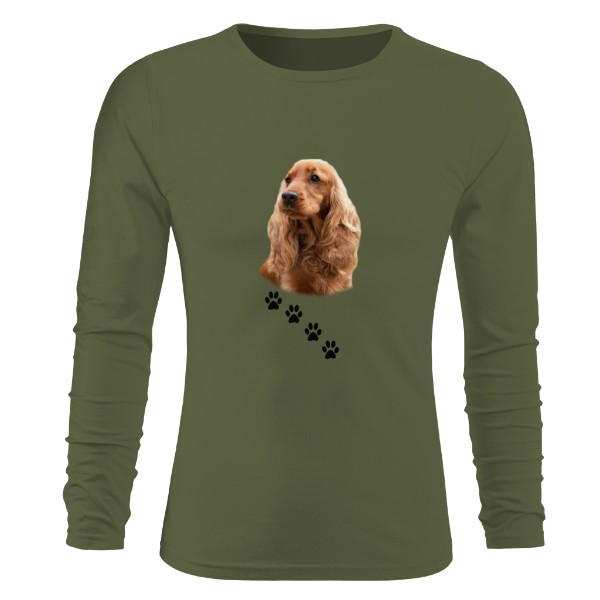 Tričko s potiskem Anglický kokršpaněl 