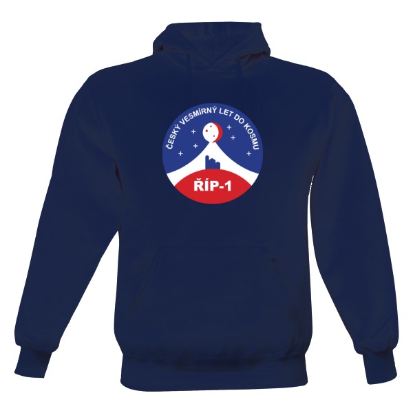 Pánská mikina s kapucí Just Hoods s potiskem Kosmo - Logo