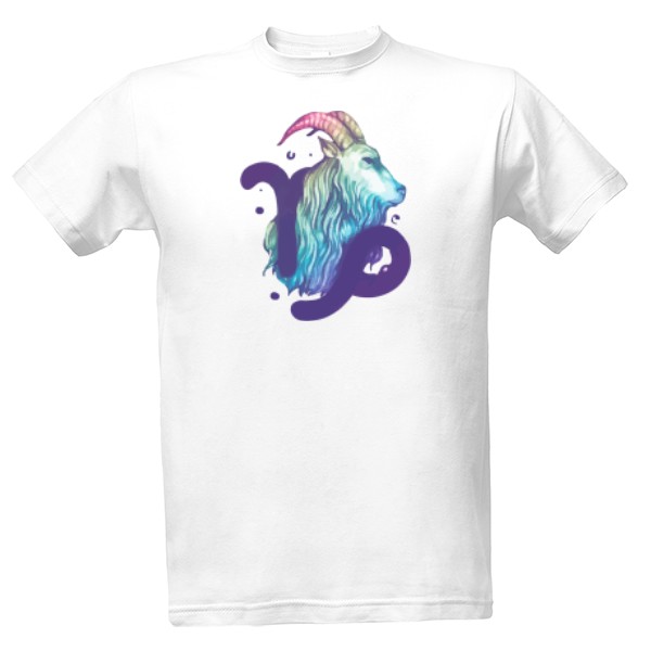 Tričko s potiskem Kozoroh-Znamení zvěrokruhu barevné