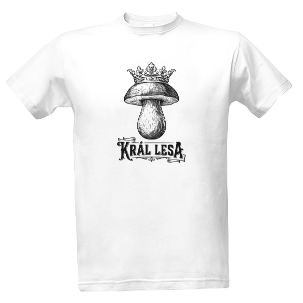Tričko s potiskem Král lesa