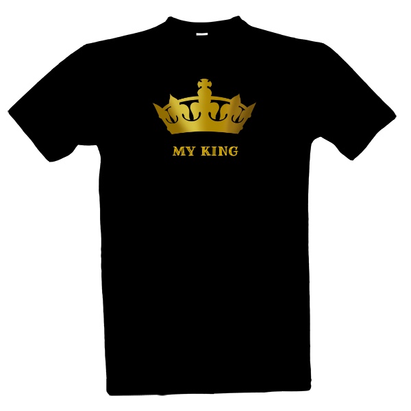 Tričko s potiskem Král
