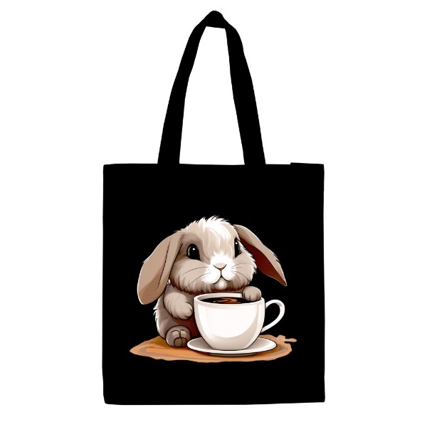 Králíček s kávou