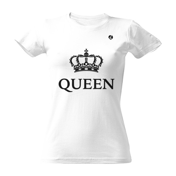 Tričko s potiskem Královna a královská koruna