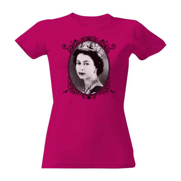Tričko s potiskem Královna Alžběta