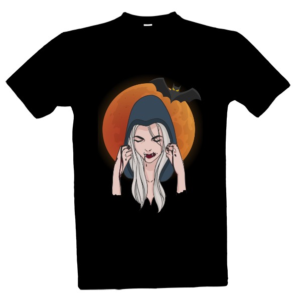 Tričko s potiskem Krásná upírka 