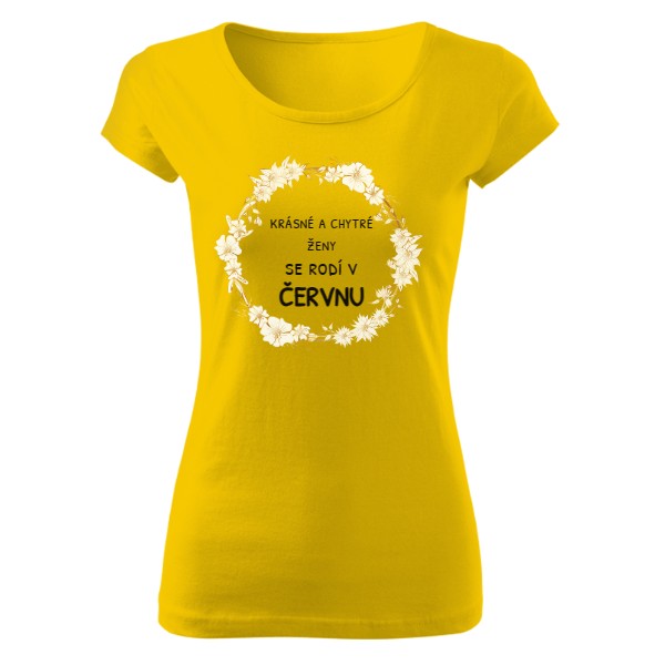 Tričko s potiskem krásné  ženy