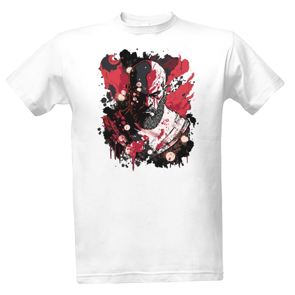 Tričko s potiskem Kratos