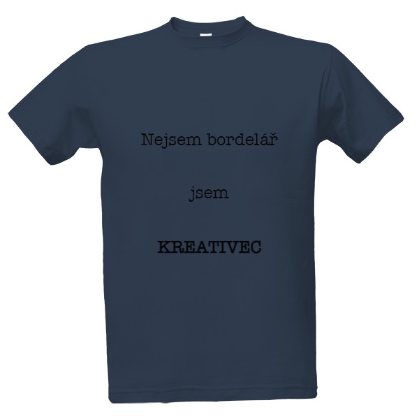 Tričko s potiskem Kreativec