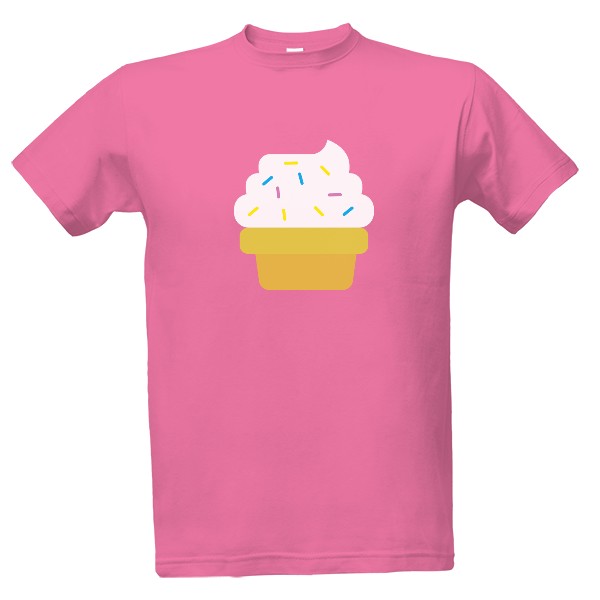 Tričko s potiskem Krémová zmrzlina