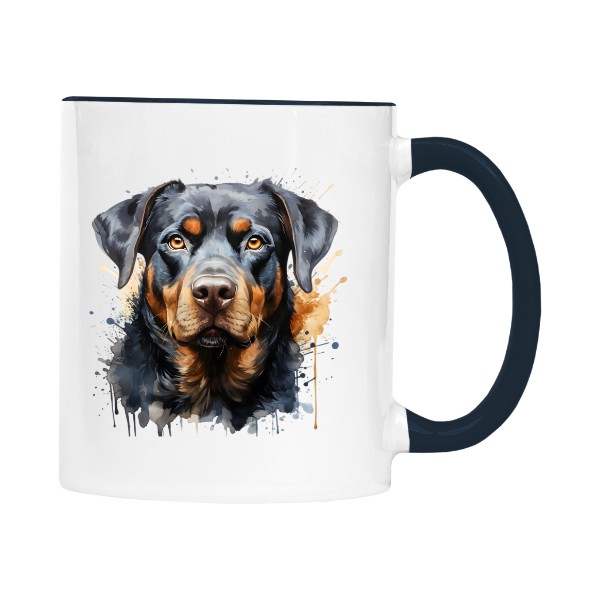 Kresba hlava rotvajer