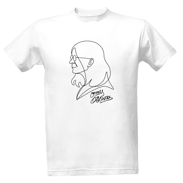 Kresba Ozzy Osbourne bílé