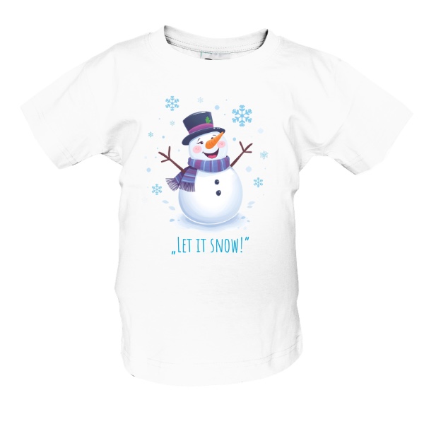 Kreslený sněhulák