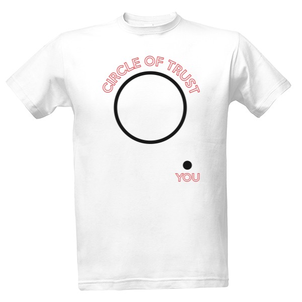 Tričko s potlačou Kruh dôvery