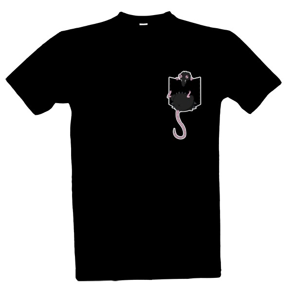 Krysa v Kapse (Černá) T-shirt