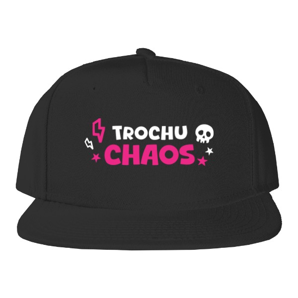 Kšiltovka Snapback s potiskem Kšiltovka - trochu chaos