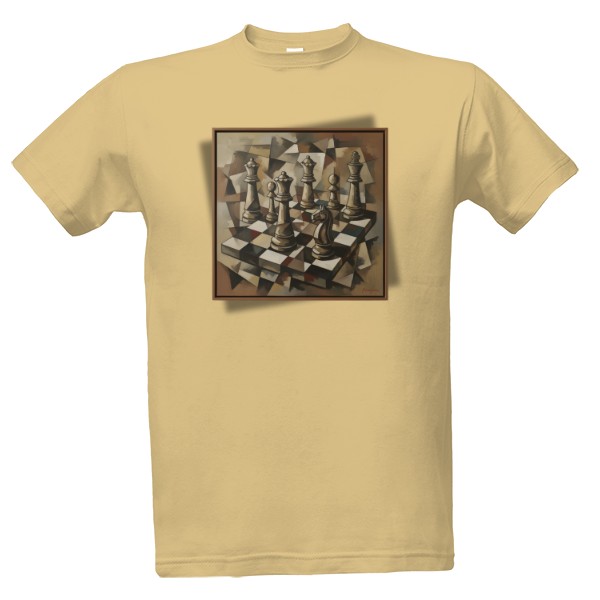 Kubistické šachy T-shirt
