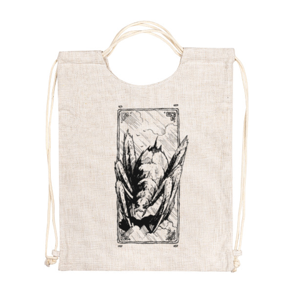 Gymsack - Linen Style s potiskem Nový produkt - Kopie - Kopie