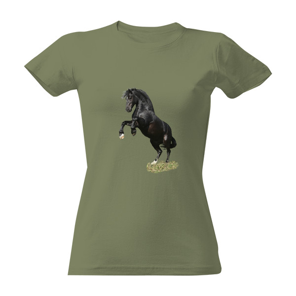 Tričko s potiskem Kůň vzpínající