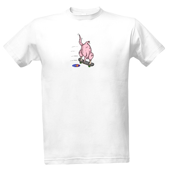 Tričko s potiskem Kuřák pánské triko