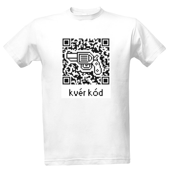 Tričko s potiskem Kvér kód