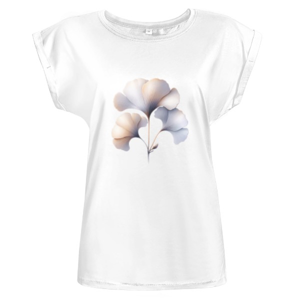 Tričko s potiskem Květina
