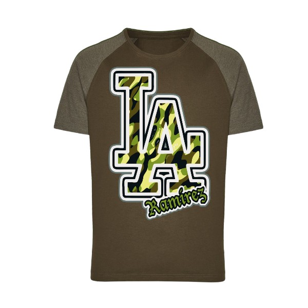 Tričko s potiskem LA Army Ramirez hip hop