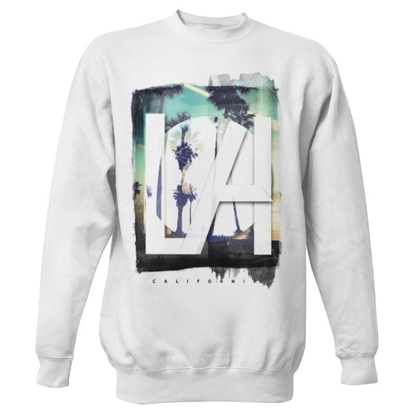 Mikina bez kapuce Unisex s potiskem LA Ramirez bez kapuce hip hop