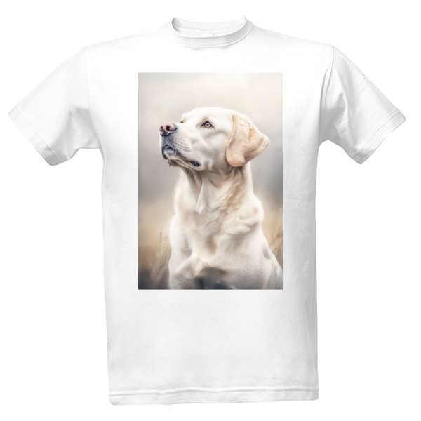 Tričko s potiskem Labrador retrívr