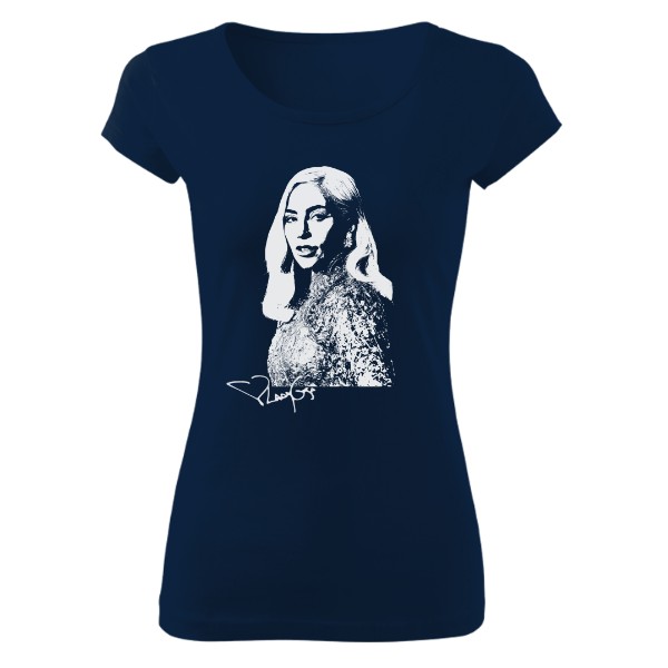 Tričko s potiskem Lady Gaga