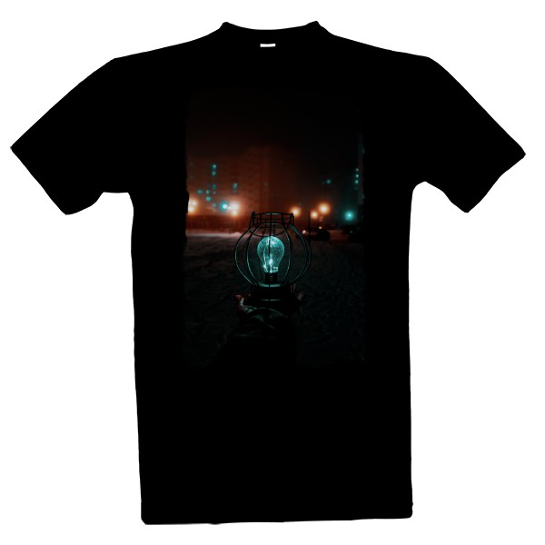 T-shirt Portable light bulb, lamp
