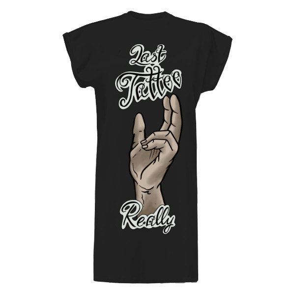 Tričko s potiskem Last tattoo