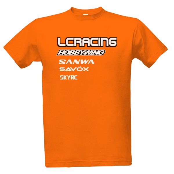 Tričko s potiskem LCracing produkt team