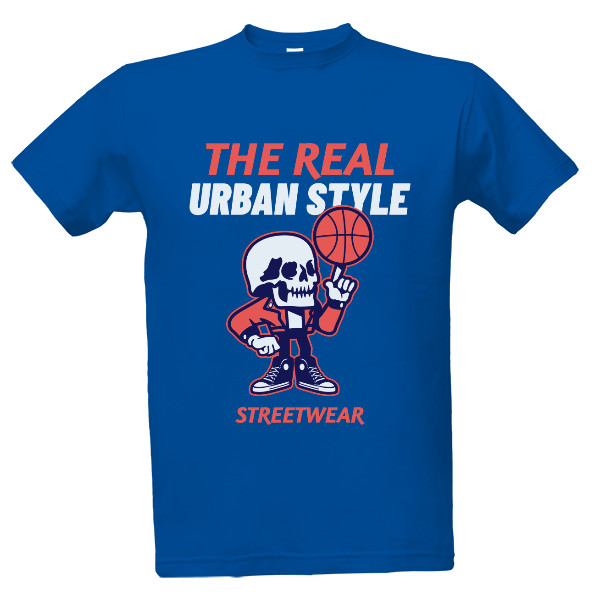 Tričko s potiskem Lebka - Urban Style