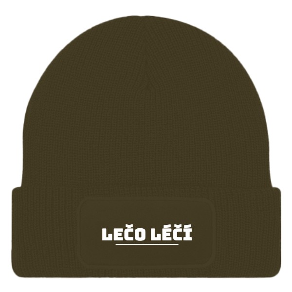 Čepice s potlačou Lečo léčí