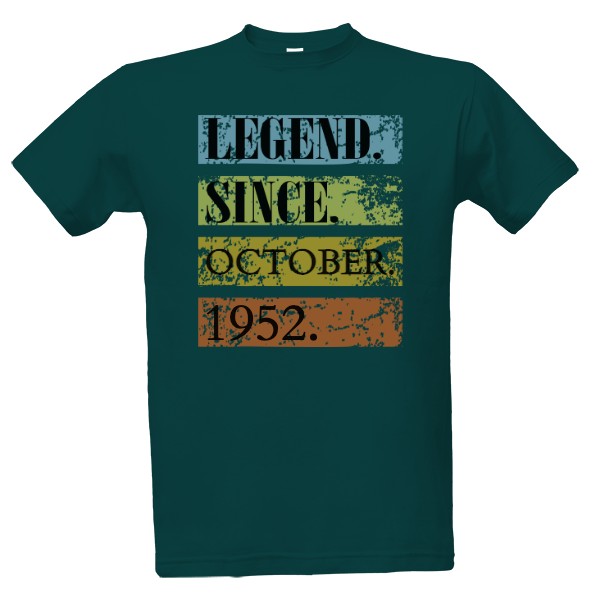 Tričko s potiskem Legend since