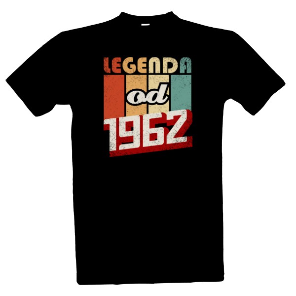 Tričko s potiskem Legenda od 1962