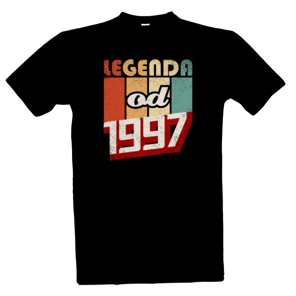 Tričko s potiskem Legenda od 1997