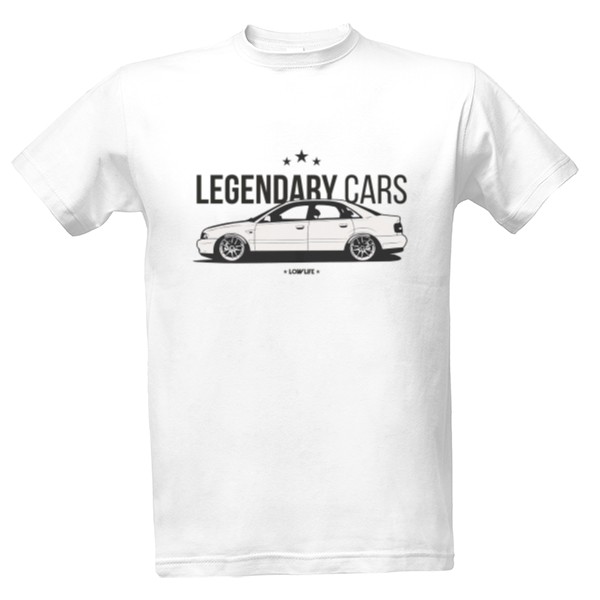 Tričko s potlačou Legendary Cars znížený voz